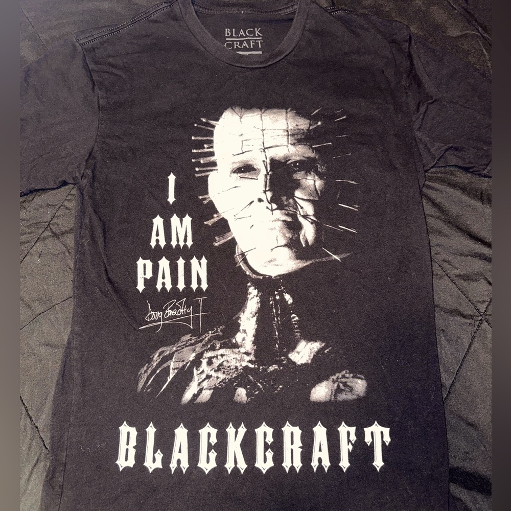 Black Craft Cult Hellraiser Pinhead Women’s Sz Small Black T-Shirt